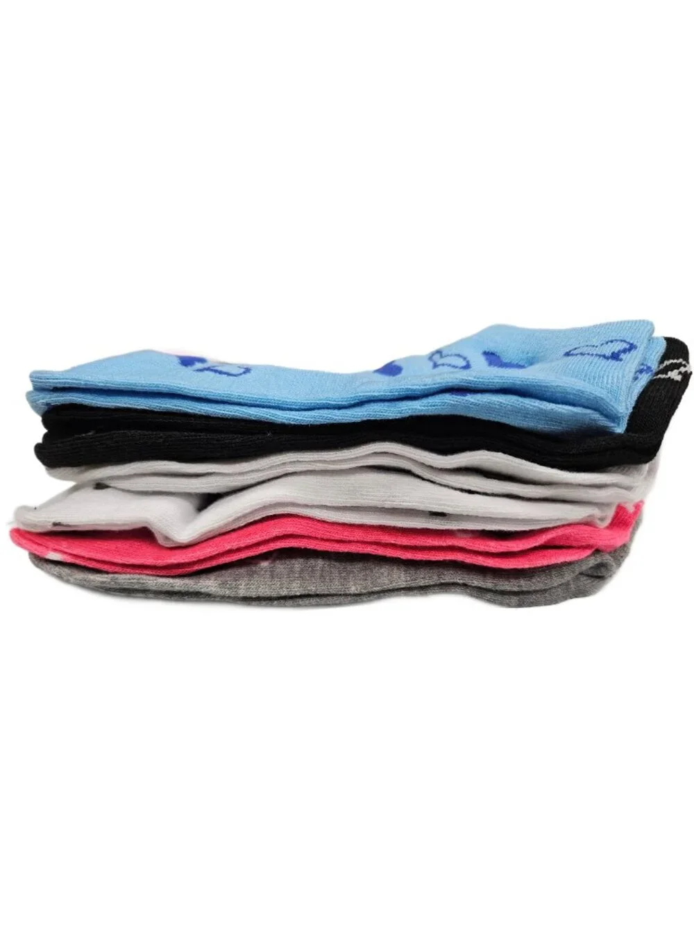 Women’s Ankle Socks 6 Pack Cute Low Cut Casual No Show Socks Size 9-11, Hearts - Picture 2 of 2